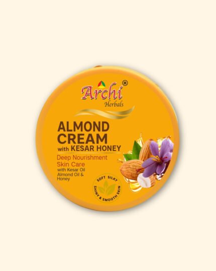 Almond Cream With Kesar Honey